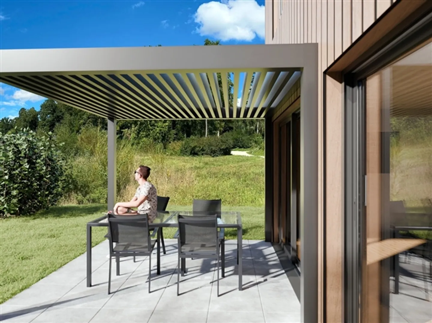 Maisons individuelles en rangée modernes de 5,5 pièces dans la verdure - Photo 7 sur 12