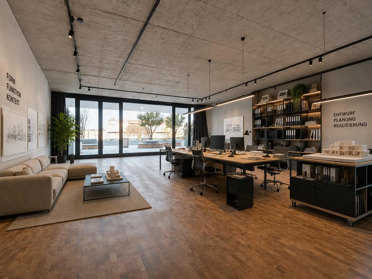 Spacious Commercial Studio in Loft Style for Rent in Zumikon - Photo 2 of 9