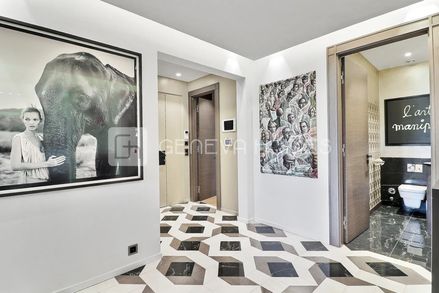 Exceptional Penthouse in the Heart of Conches - Photo 4 of 9