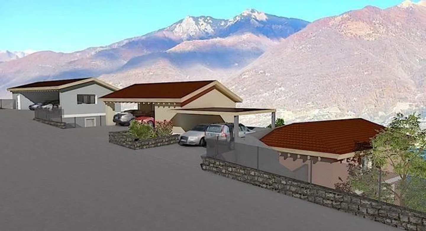 Terreno R2 di 1087 m2 col progetto approvato per 2 case, 2 appartam... - Foto 2 di 14