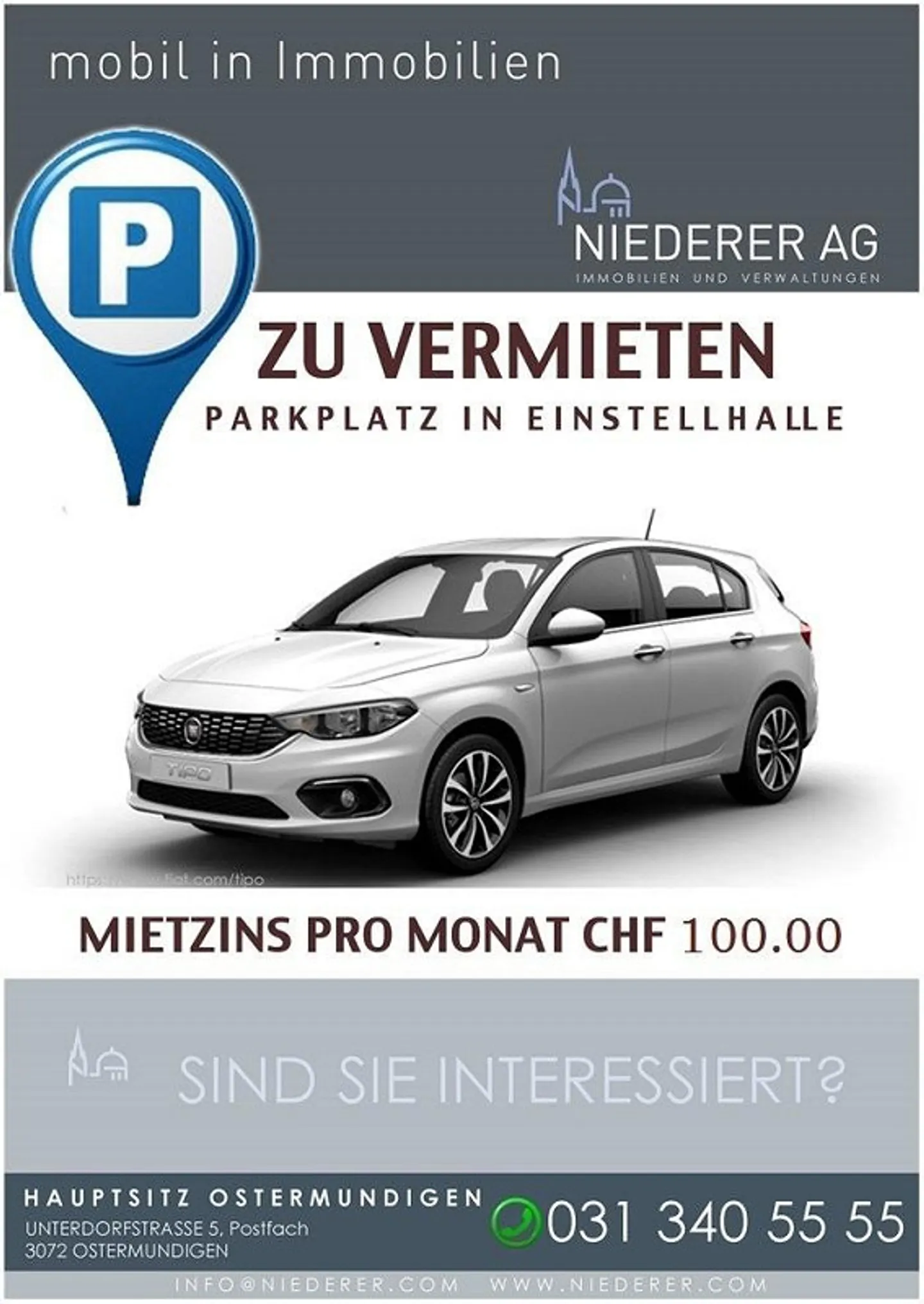 Parkplätze zu Vermieten - Foto 1 von 3