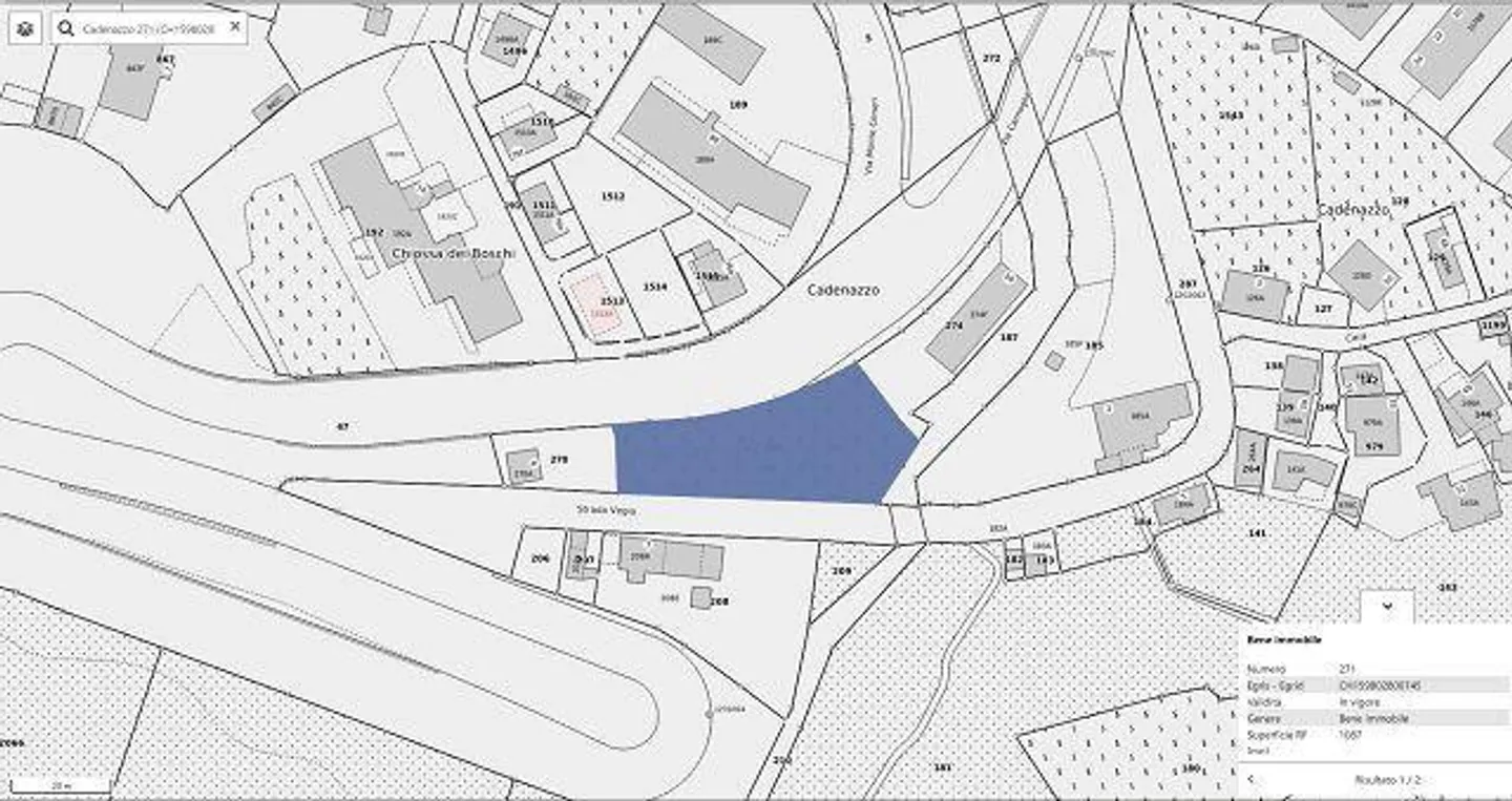 Terreno R2 di 1087 m2 col progetto approvato per 2 case, 2 appartam... - Foto 13 di 14