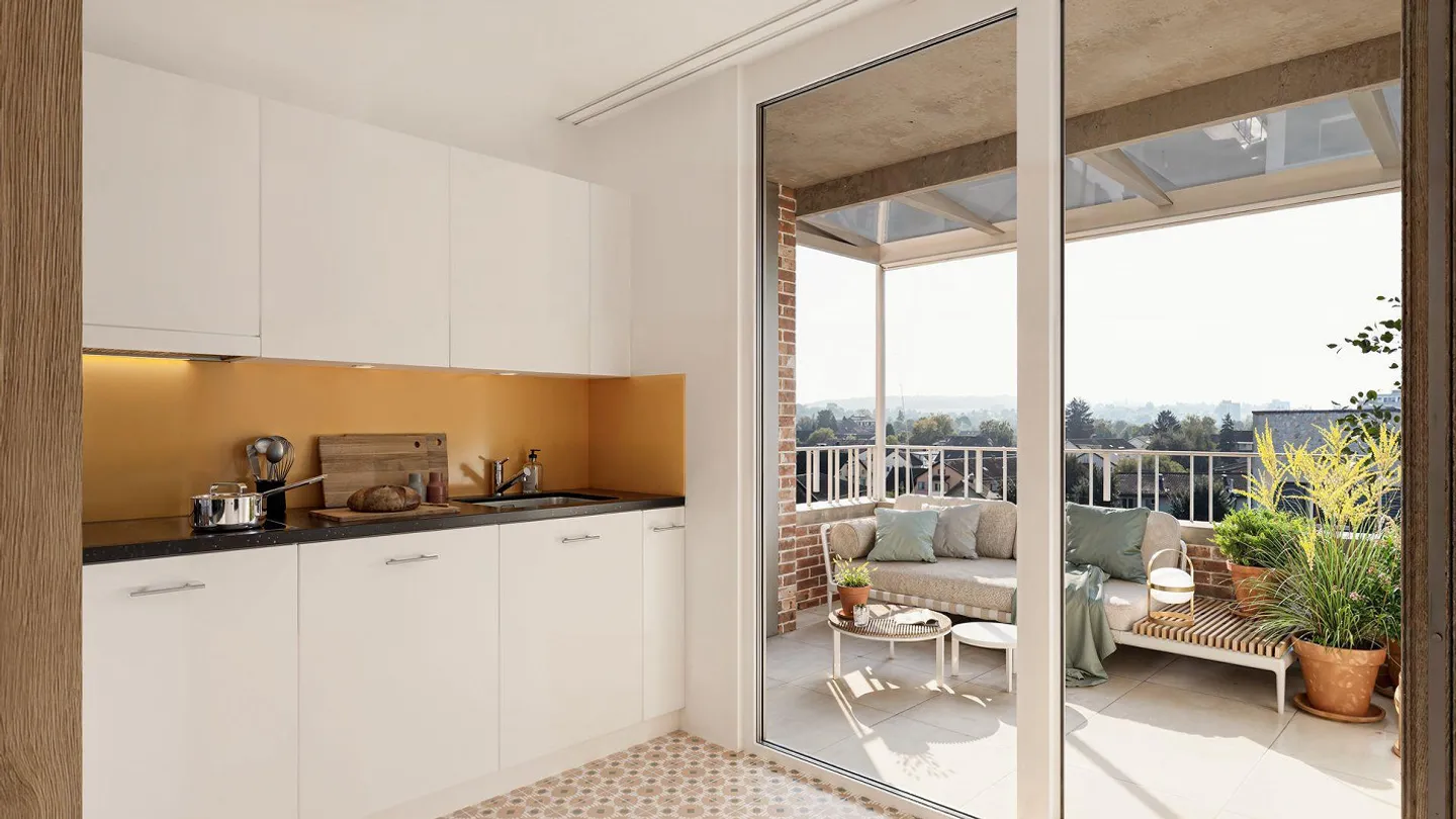 Last 2.5 Room Apartment in Excellent Location: Light-Filled Living... - Photo 12 of 20