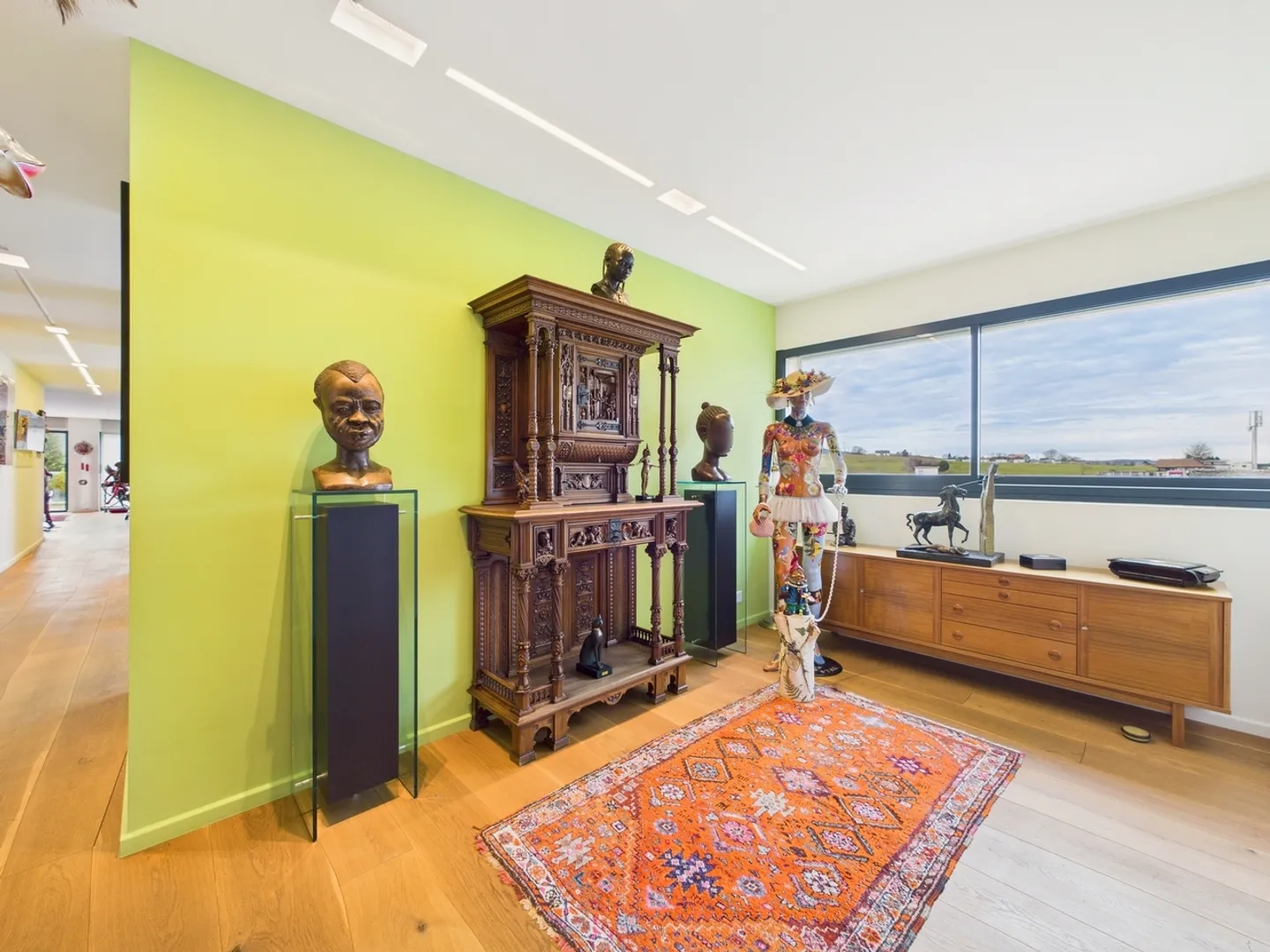 Nothing classic. Everything is exceptional. An exceptional penthouse in Bulle. - Photo 7 of 13