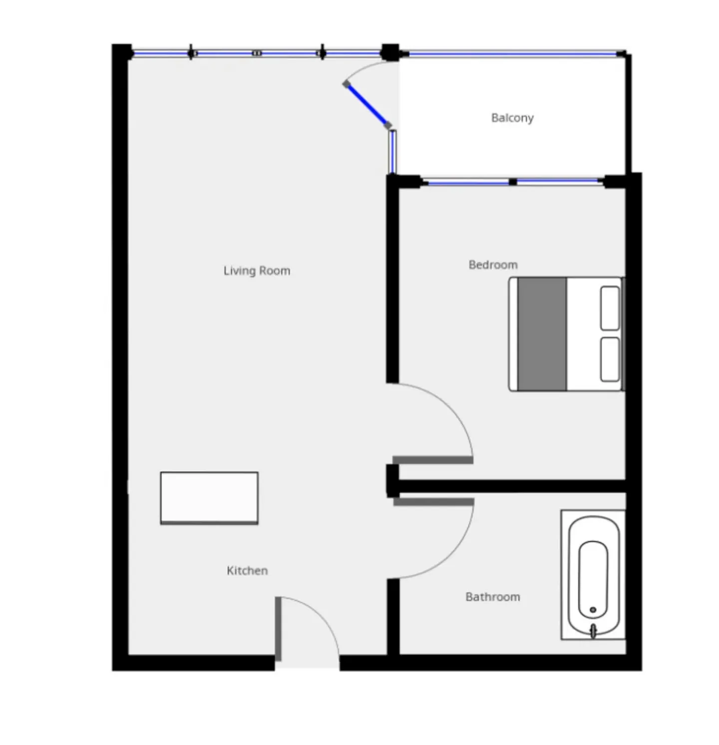 Appartement meublé 2 pièces - Photo 6 sur 6