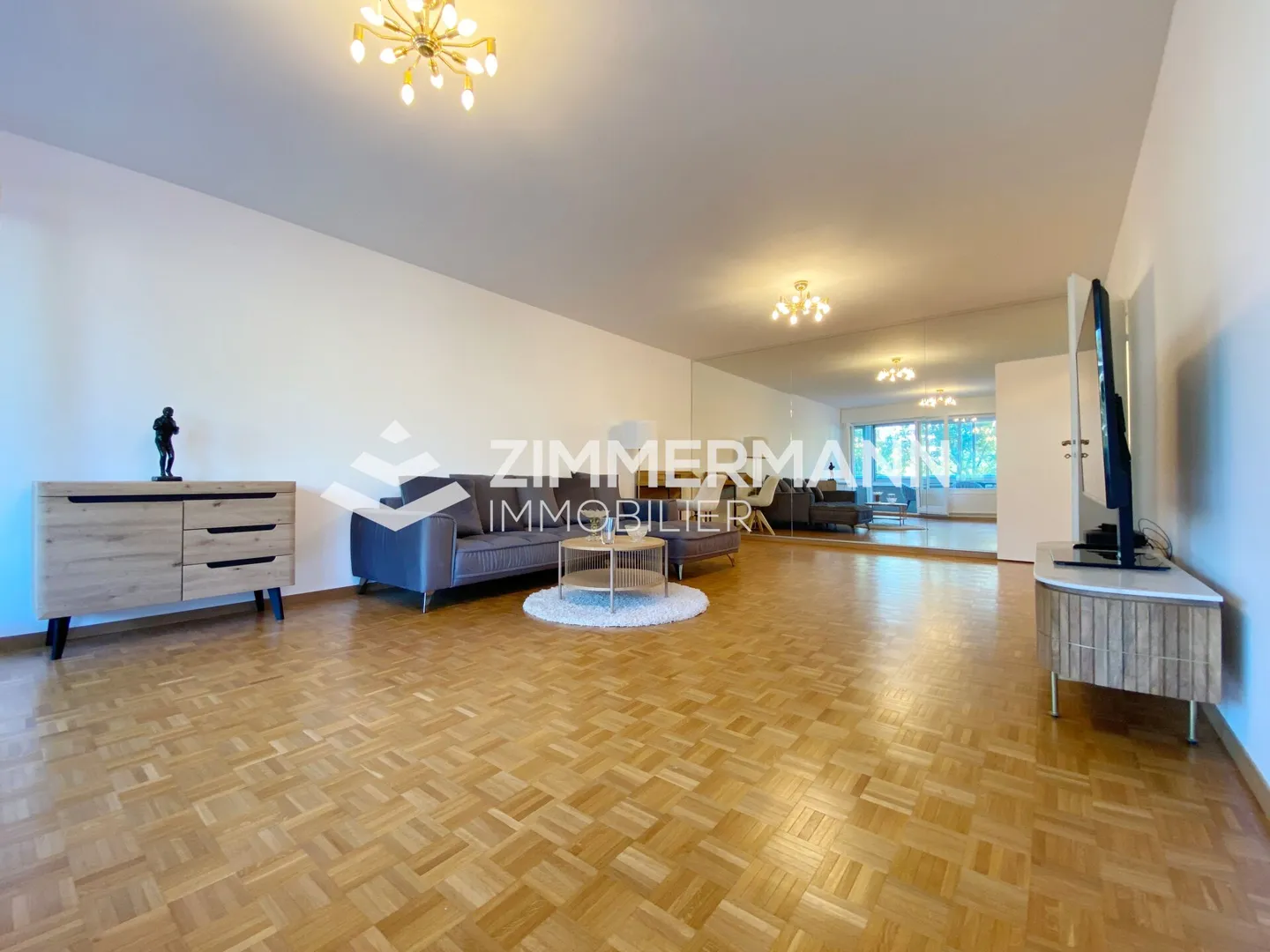 Stupendo appartamento arredato con 4 stanze in una residenza eccezionale a Chêne-Bougeries - Foto 2 di 11