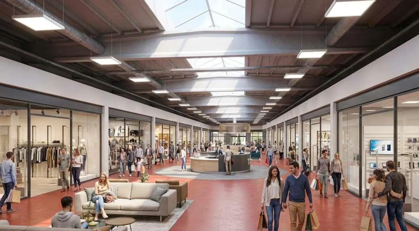 À louer plus de 4 000 mètres carrés dans un nouveau centre commercial - Photo 1 sur 11