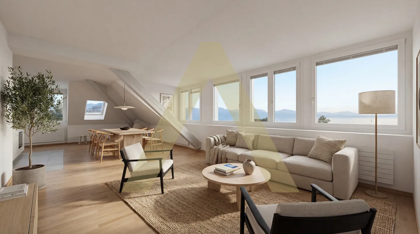 Penthouse mit Seeblick - Foto 3 von 6