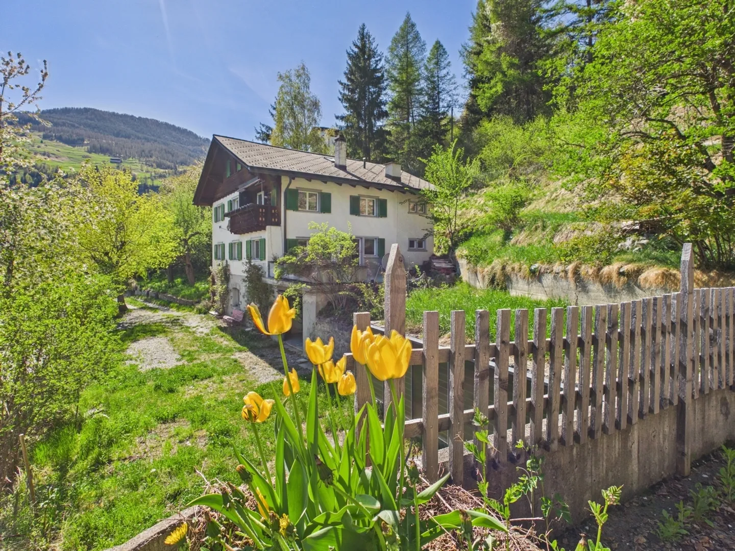 Grosszügiges 9 Zimmer-Haus mit vielseitigem Gestaltungsspielraum in Alvaschein - Photo 1 of 13