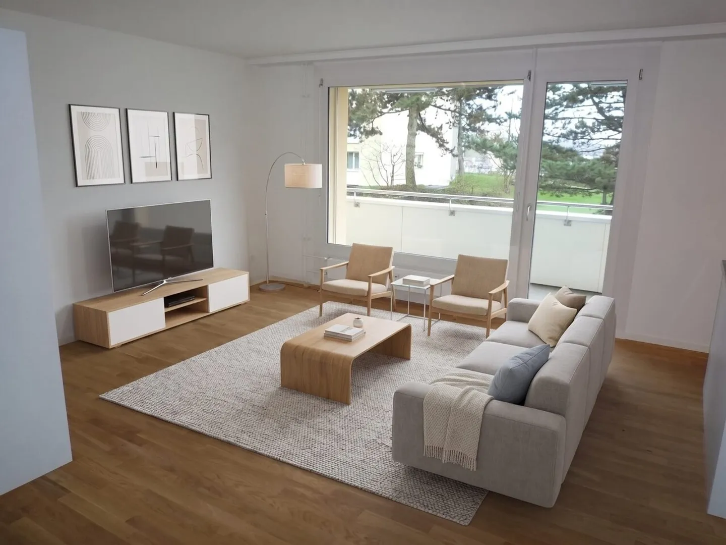 Modern 2.5-room apartment - Photo 2 of 5