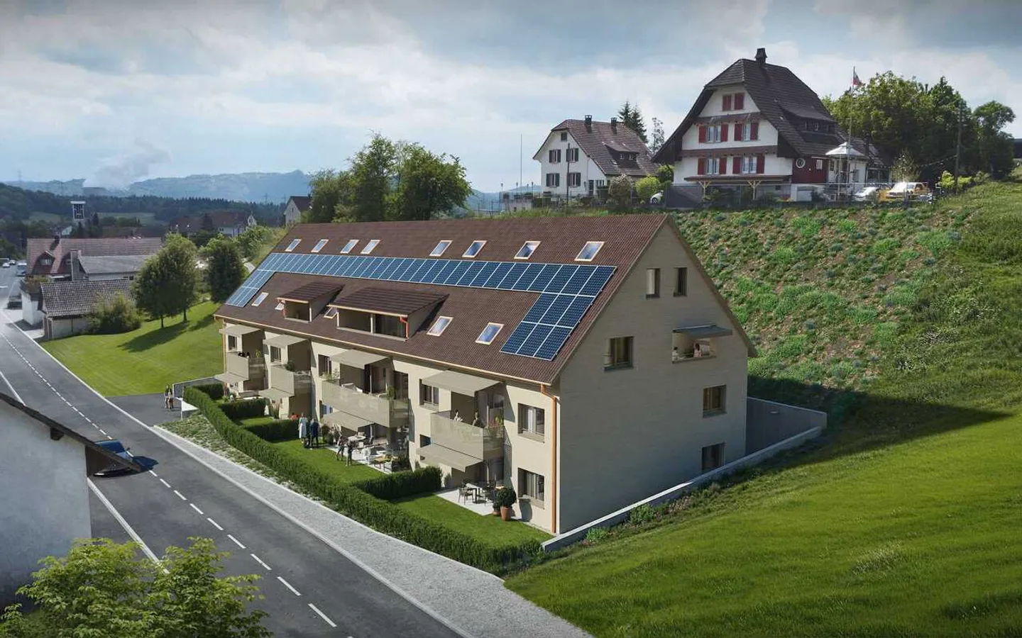 Appartement de jardin moderne à Stüsslingen - Photo 2 sur 10