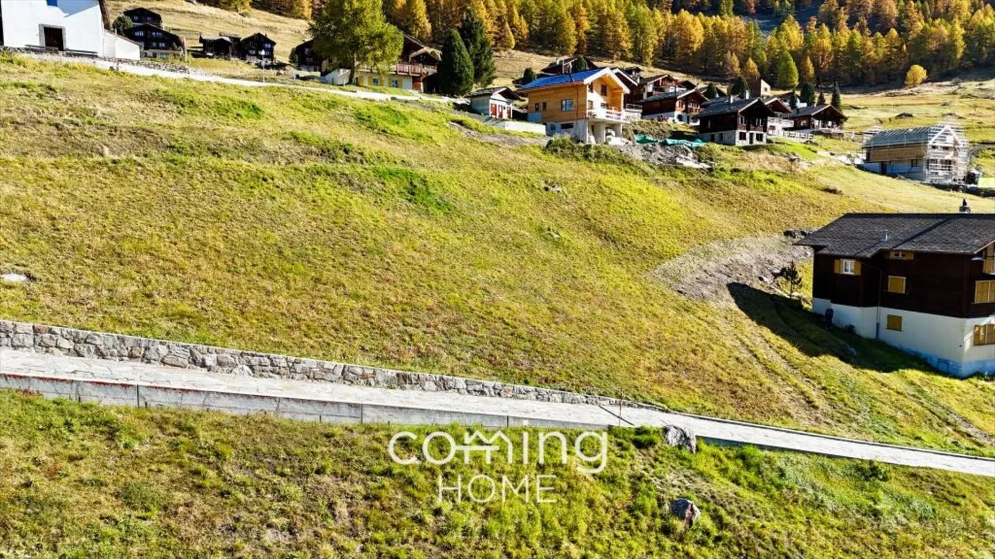 Gspon: Terreno edificabile in posizione tranquilla con panorama montano unico - Foto 7 di 13