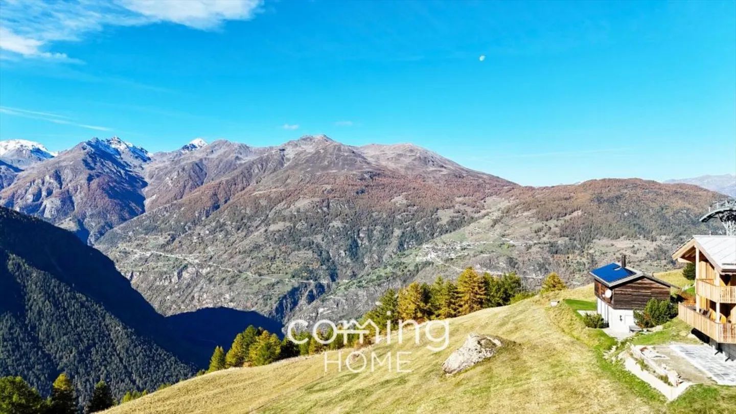 Gspon: Terreno edificabile in posizione tranquilla con panorama montano unico - Foto 9 di 13