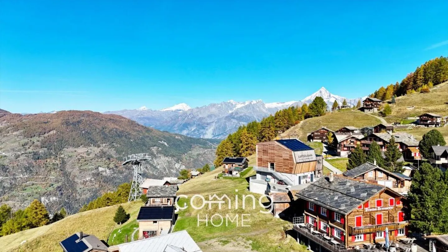 Gspon: Terreno edificabile in posizione tranquilla con panorama montano unico - Foto 3 di 13