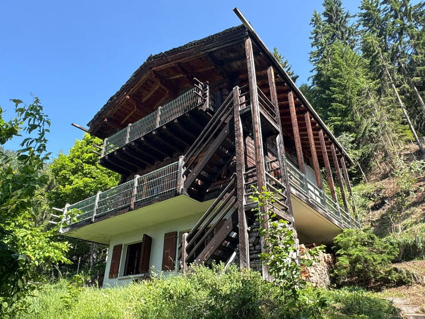 «6-ZIMMER-CHALET MITTEN IN DER NATUR - RUHIGE LAGE / BLICK VON OBEN» - Foto 20 von 30