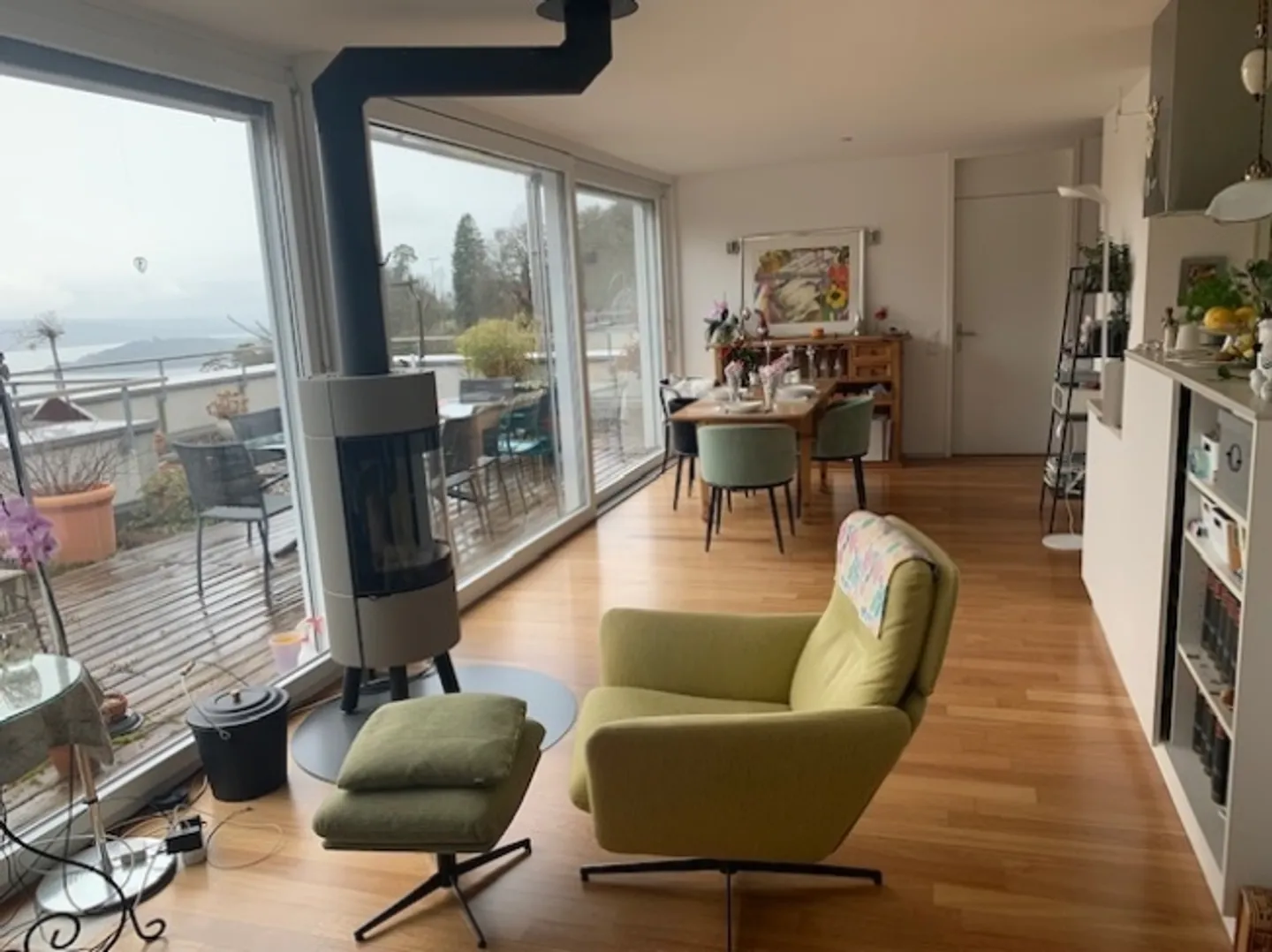 «3-ZIMMER-PENTHOUSE-WOHNUNG IN TWANN (BE), MÖBLIERT, BEFRISTET» - Foto 2 von 10