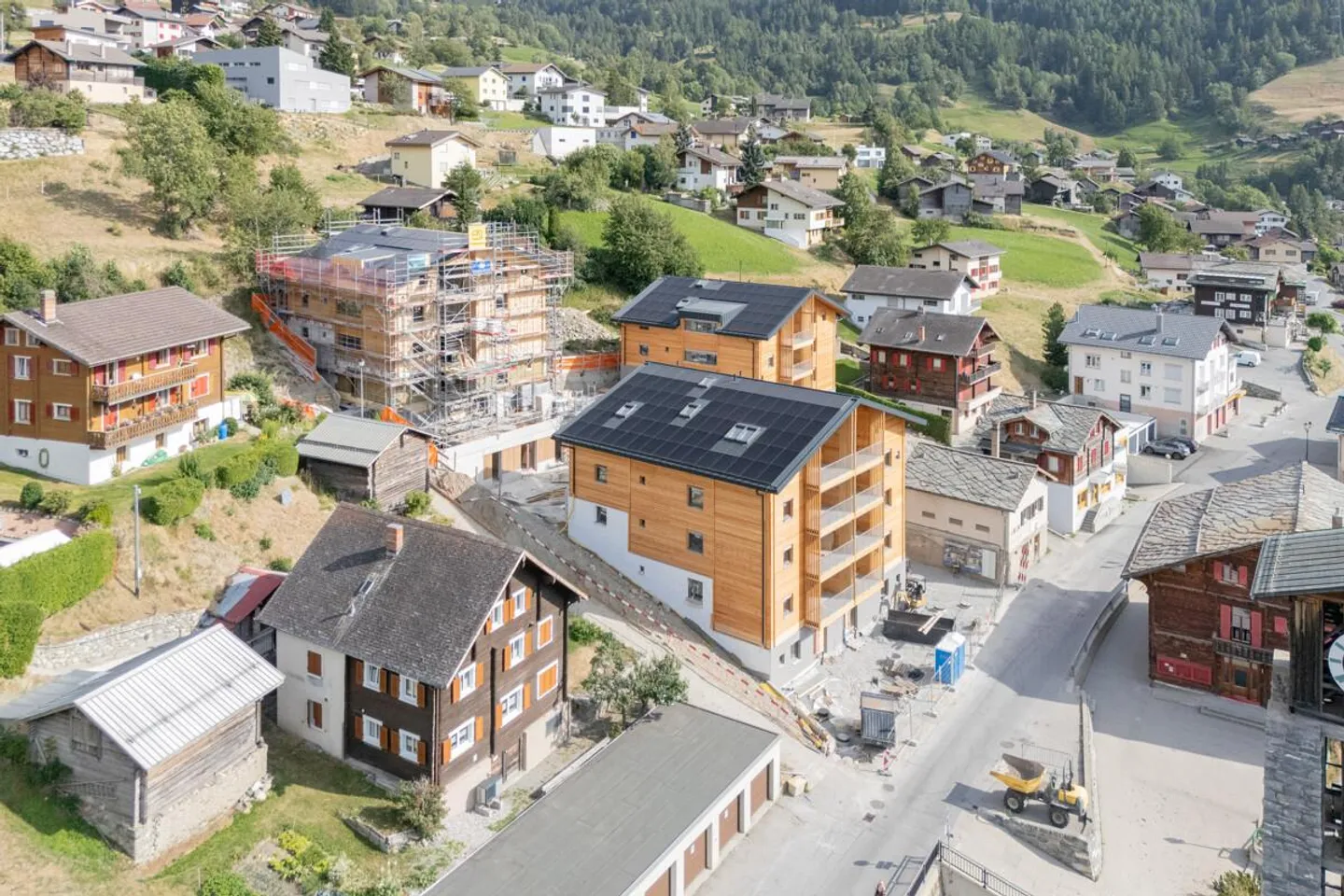 Appartamento 3.5 locali in affitto (prima occupazione): Nuova costruzione Hasol a Bürchen - Foto 3 di 11