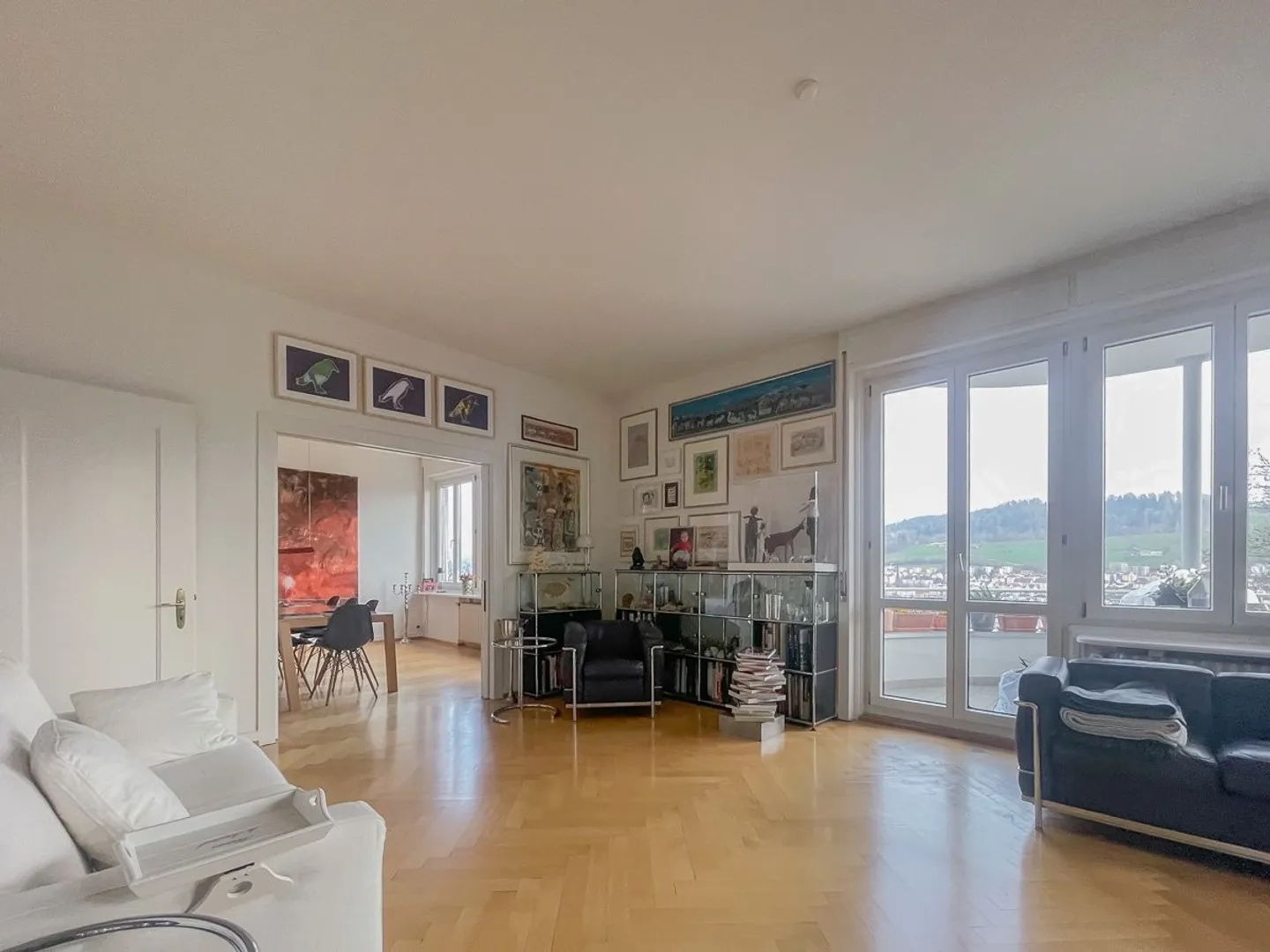 Exklusive 7-Zimmer Wohnung mit  Sicht über die Stadt St. Gallen - Foto 8 von 8