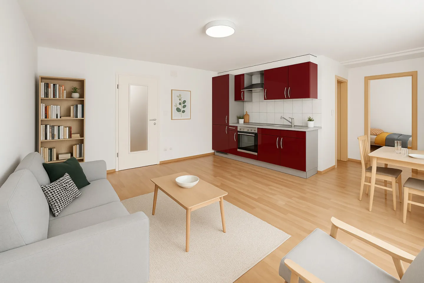 Pratico appartamento con 2 stanze a Délémont - 1 mese di affitto offerto* - Foto 1 di 3