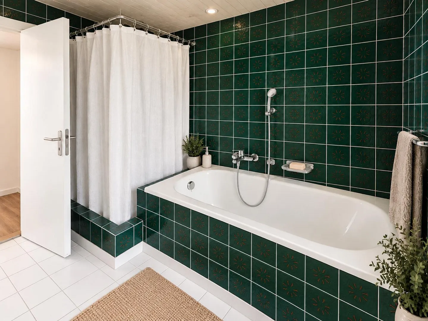 Casa unifamiliare ristrutturata con vista verde, doppio garage, camino e ampio terreno - Foto 9 di 13
