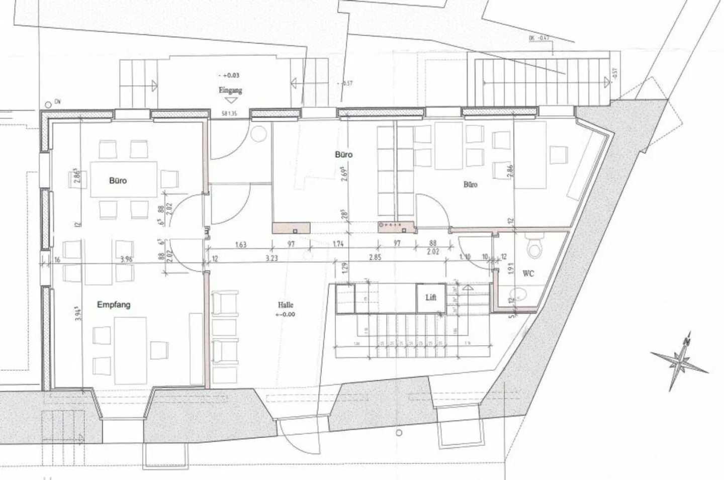 Travailler avec vision dans le 'Bergli' (147 CHF/m2/an) - Photo 10 sur 12