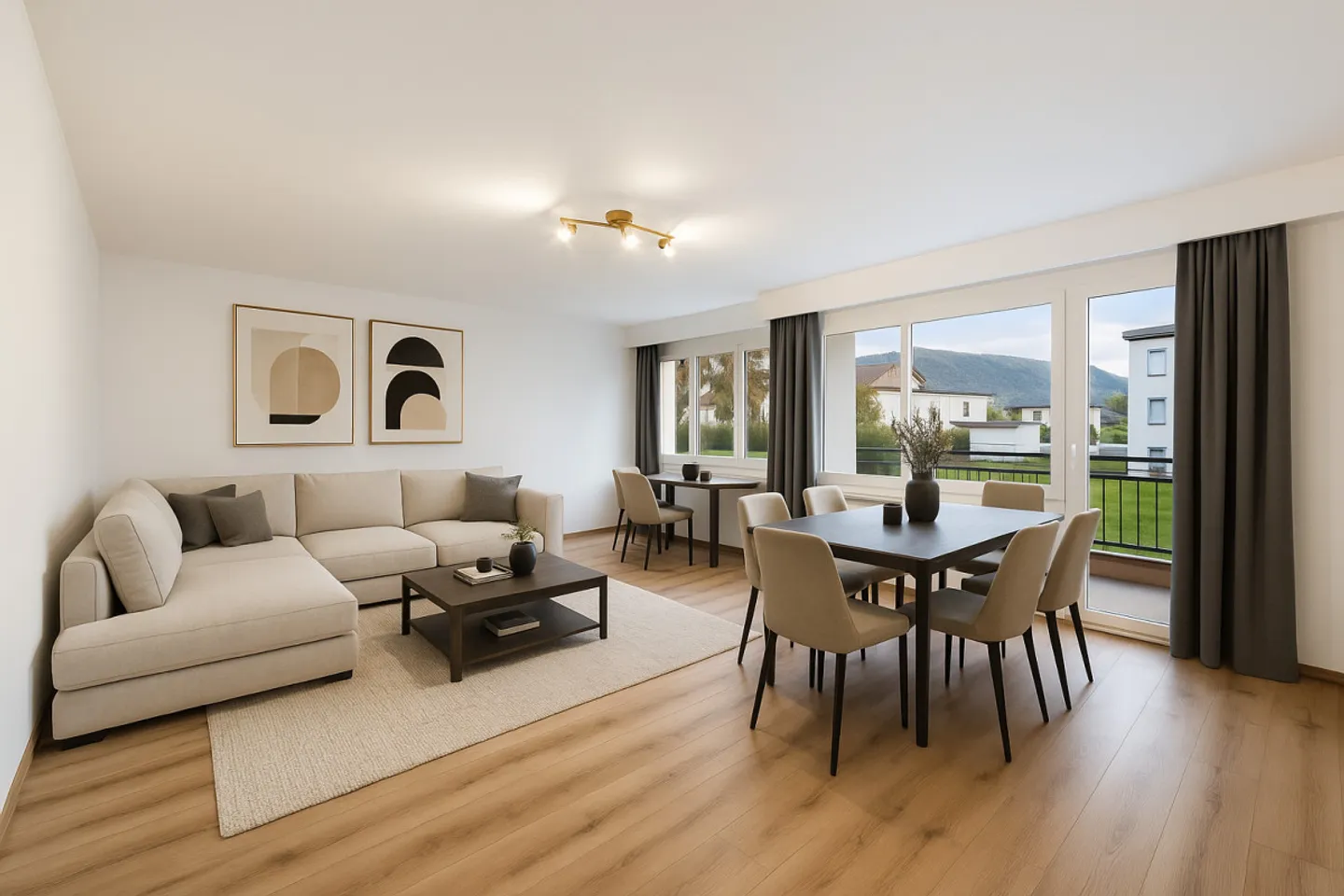 Spacieux 4,5 pièces moderne - 1 mois de loyer offert* - Photo 1 sur 7