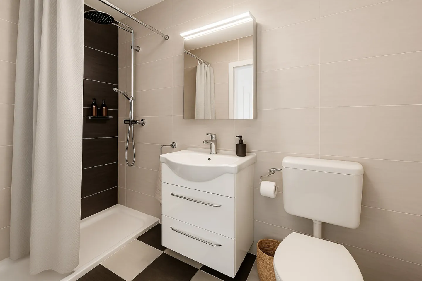 Spacieux 4,5 pièces moderne - 1 mois de loyer offert* - Photo 7 sur 7