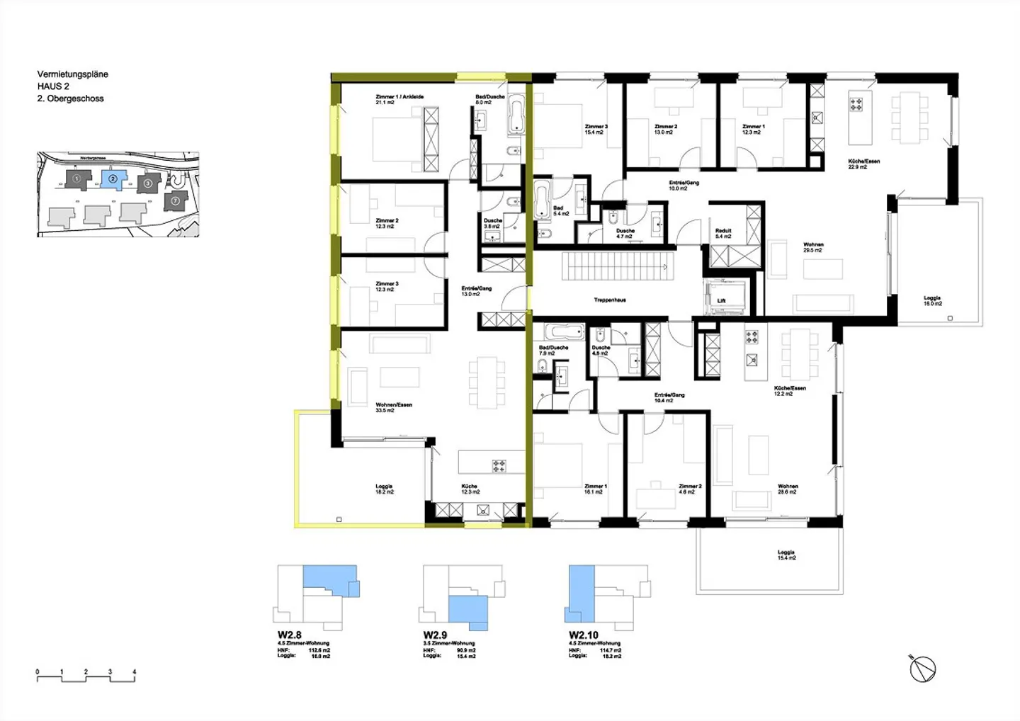 Beautiful and bright 4.5 room apartment for rent in Kloten - Photo 10 of 10
