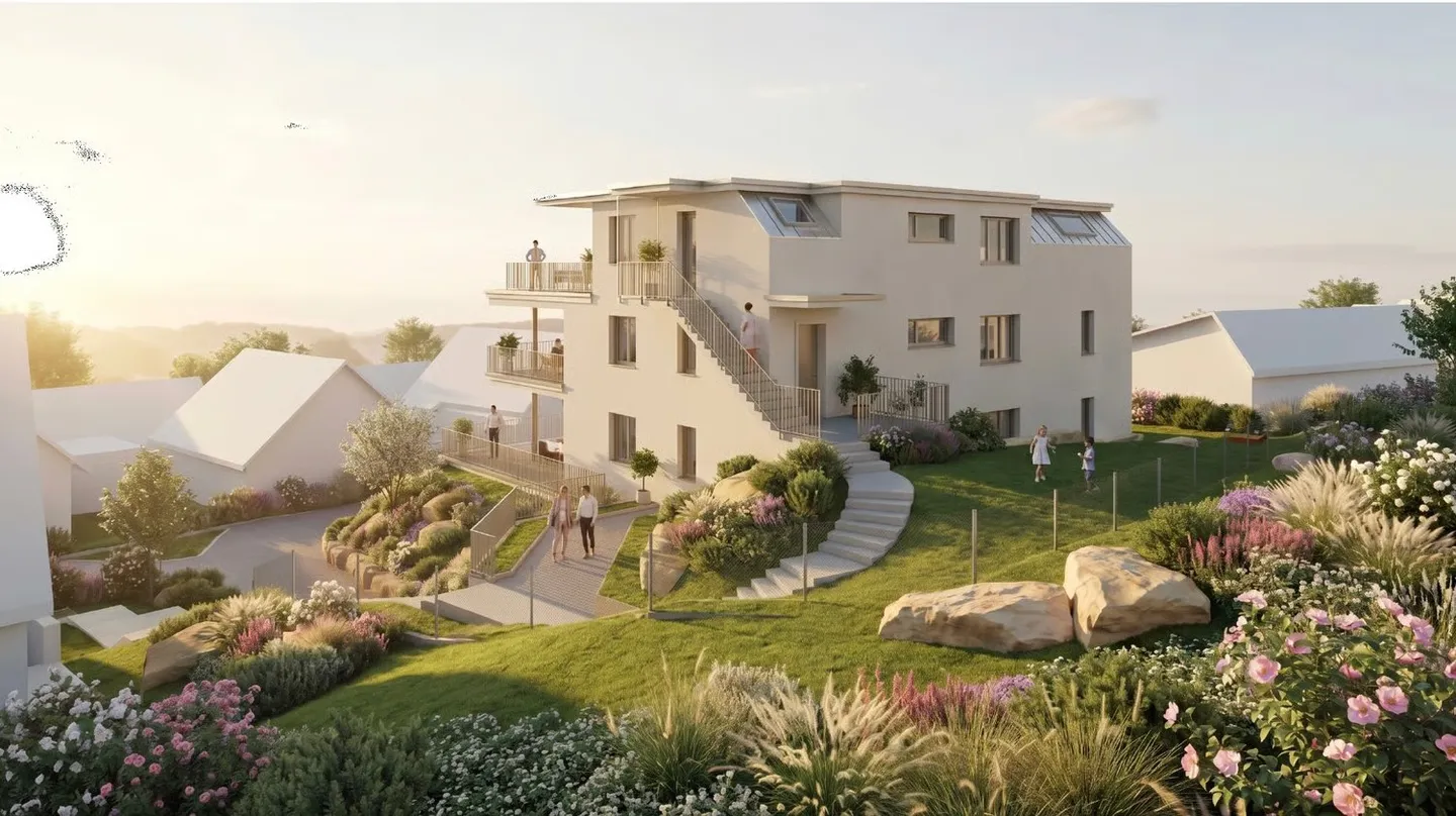 Dernier appartement de jardin luxueux de 4,5 pièces - Photo 2 sur 6