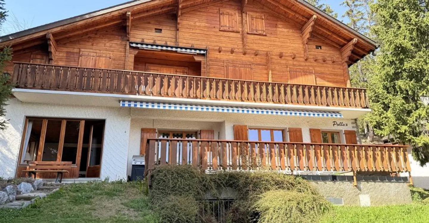 Charmantes Familienchalet in Crans - Foto 1 von 12