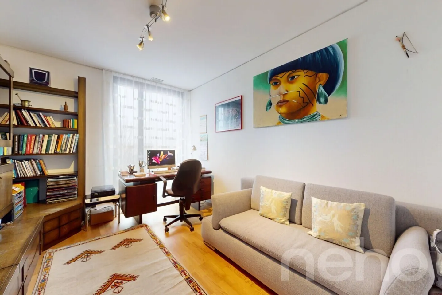 3.5-room style apartment with loggia in Biel - Photo 8 of 13