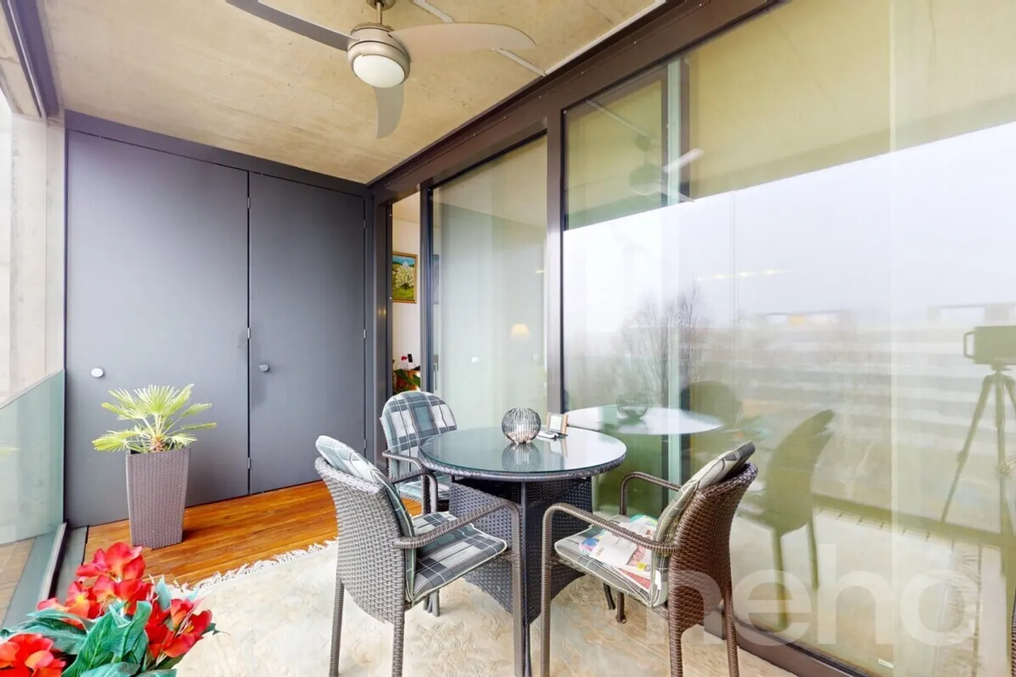 3.5-room style apartment with loggia in Biel - Photo 10 of 13