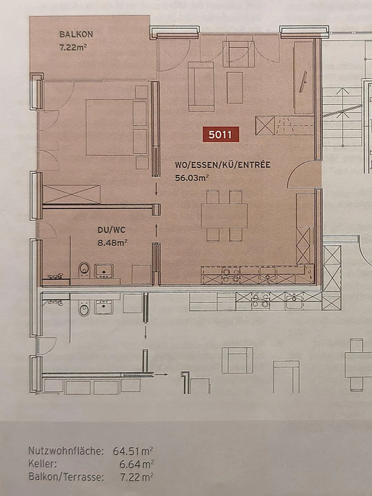 Modern 2½ Room Apartment - Photo 7 of 7