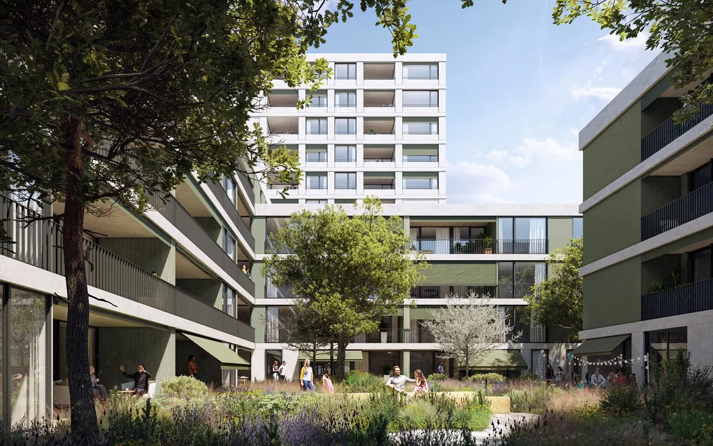 «Moderne und helle Wohnung im Henz-Areal» - Foto 2 von 9