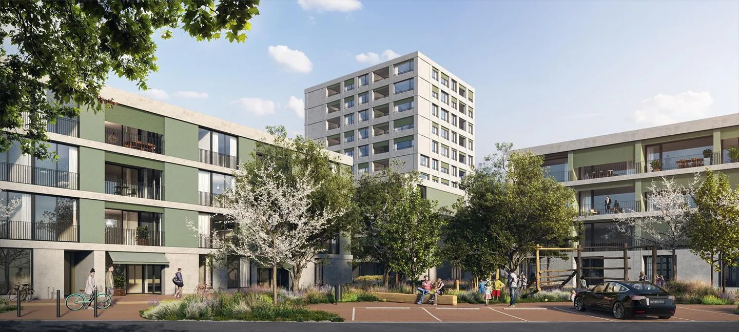 «Moderne und helle Wohnung im Henz-Areal» - Foto 3 von 9