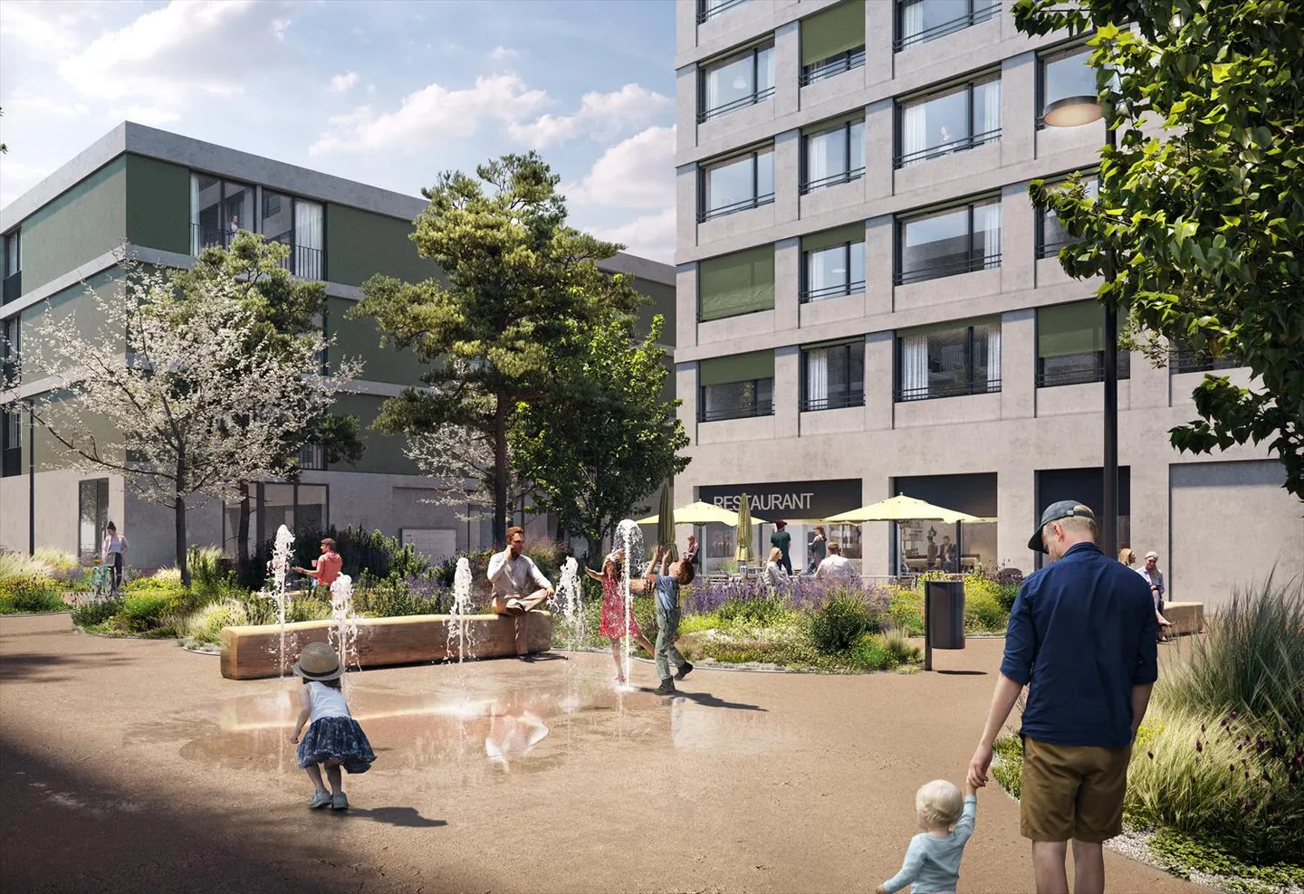 «Moderne und helle Wohnung im Henz-Areal» - Foto 4 von 9