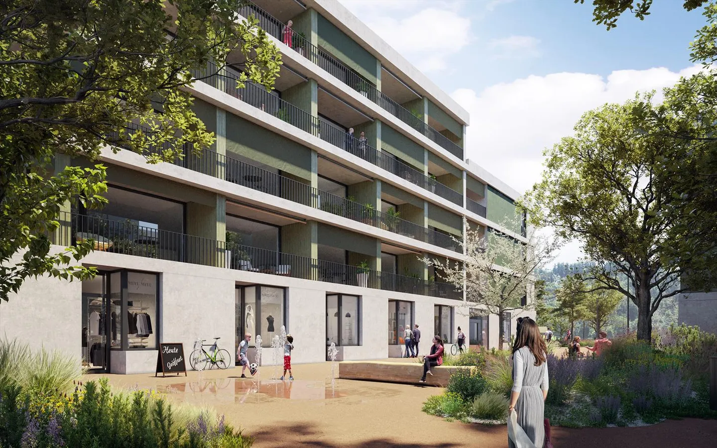 «Moderne und helle Wohnung im Henz-Areal» - Foto 5 von 9