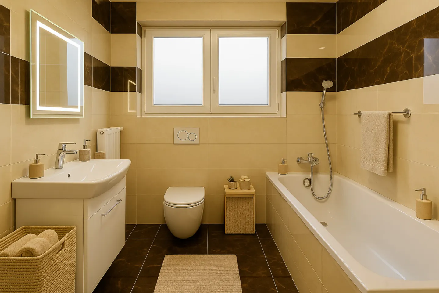 Prestige-Wohnung - 3 Zimmer mit Marmor in allen Zimmern - Foto 4 von 5