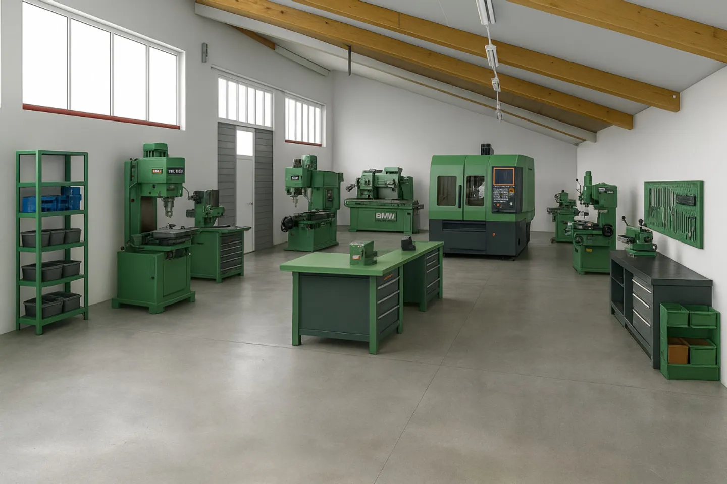 Courtételle - vielseitiger Raum 120 m² für Präzisionsmechanik - Foto 2 von 3