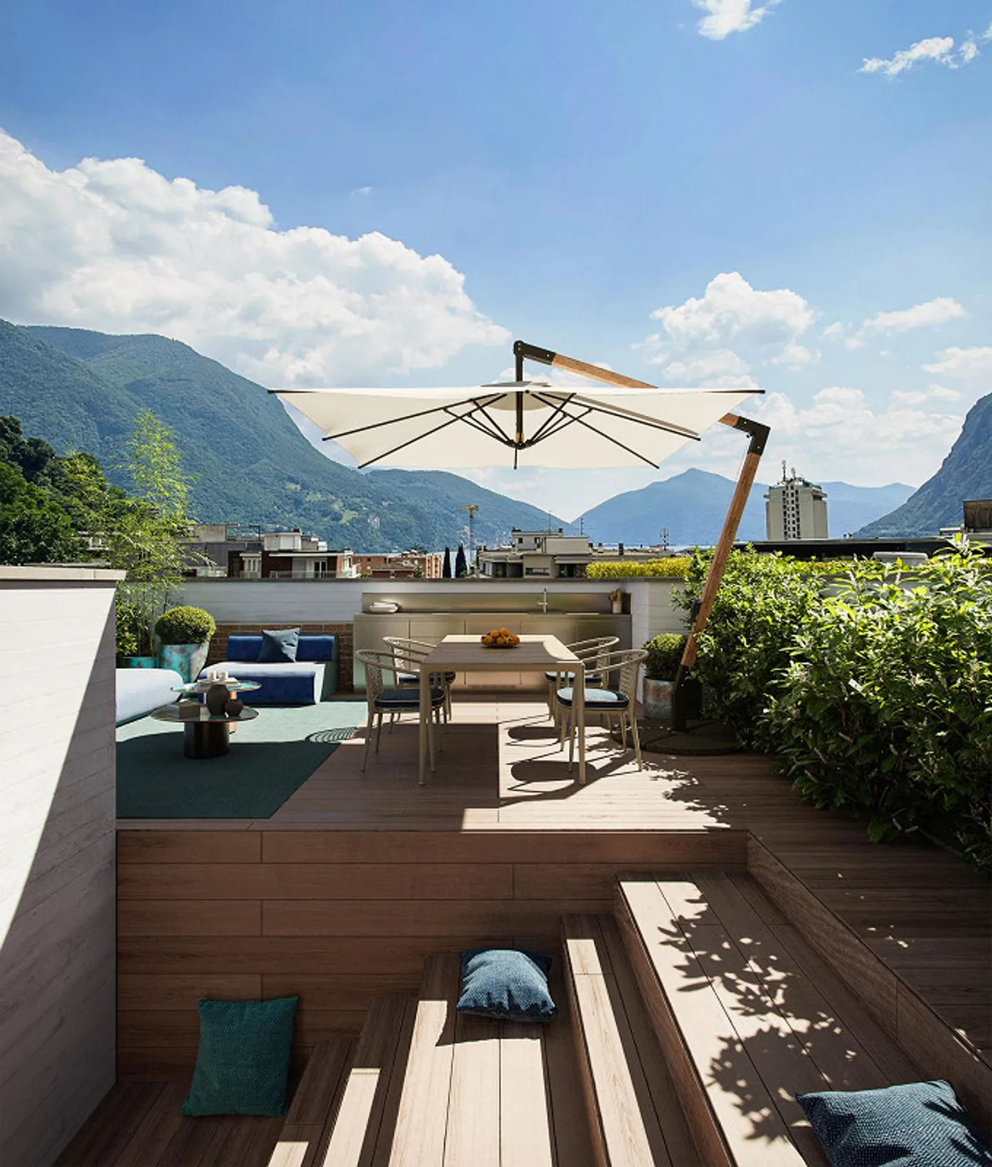 Duplex Penthouse with Panoramic Terrace | Viganello – Lugano - Photo 21 of 30