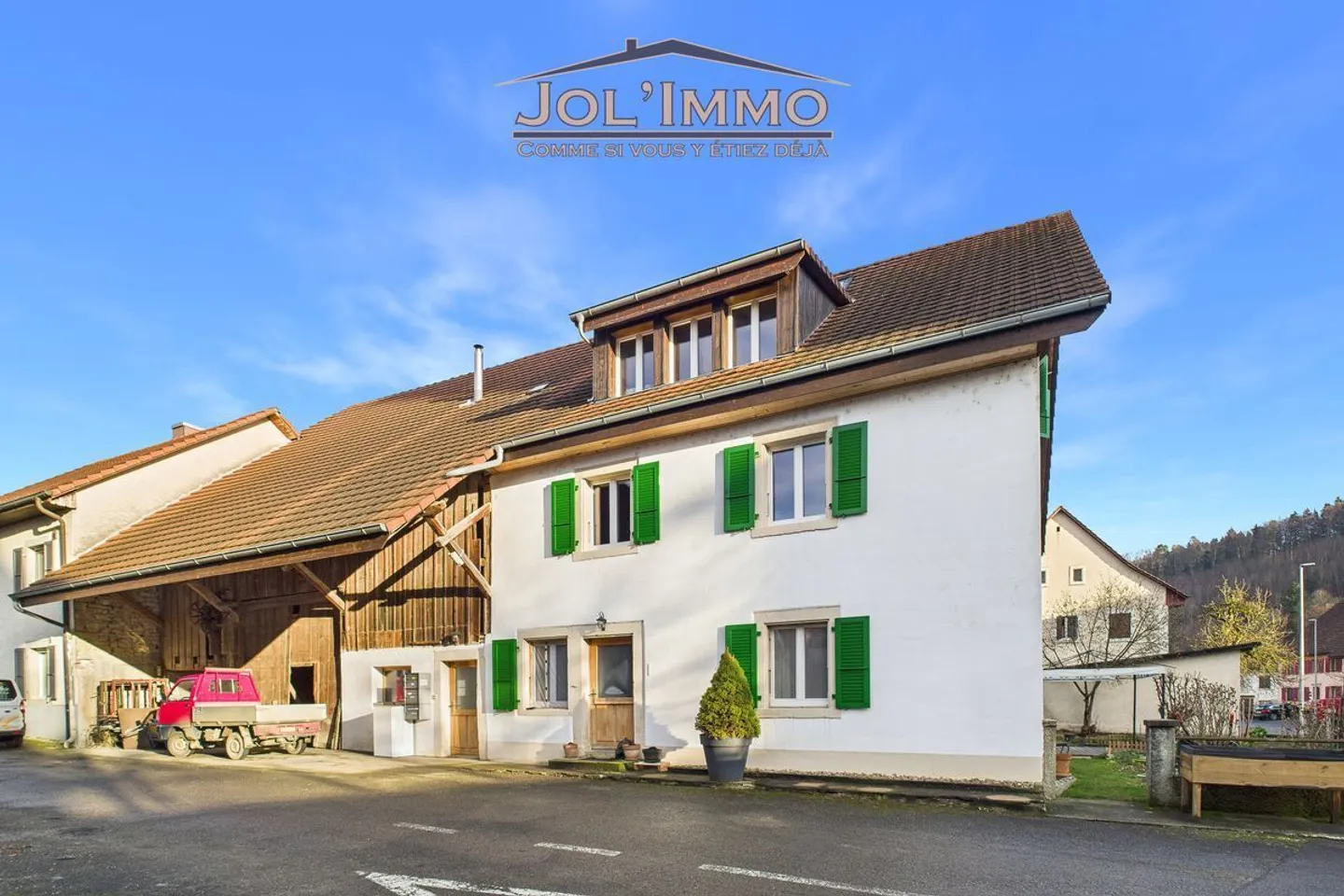 Kleines renoviertes Gebäude - 3 Wohnungen in Vendlincourt - Foto 1 von 13