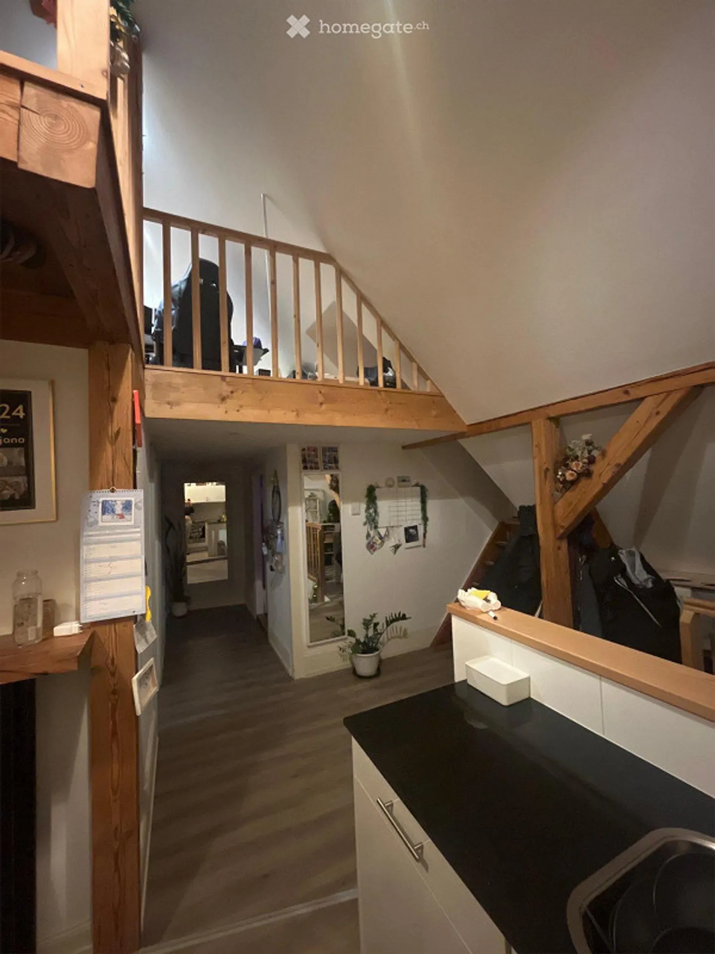 Moderne 3.5-Zimmer-Dachwohnung in Arbon mit Kamin und Balkon - Foto 1 von 7