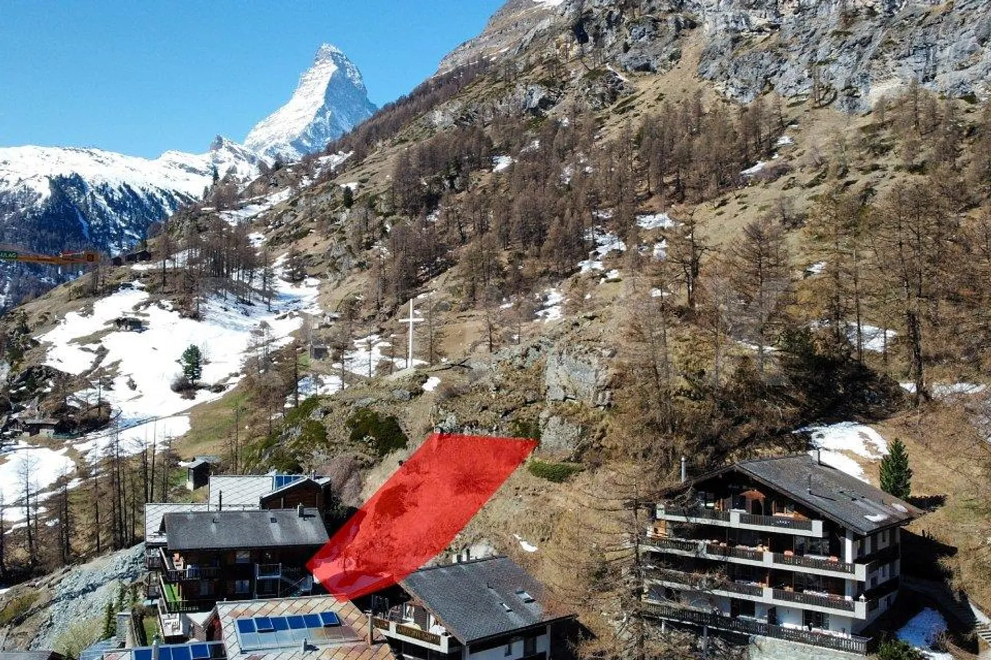 Sonnige Bauparzelle mit Bergsicht - Foto 9 von 13