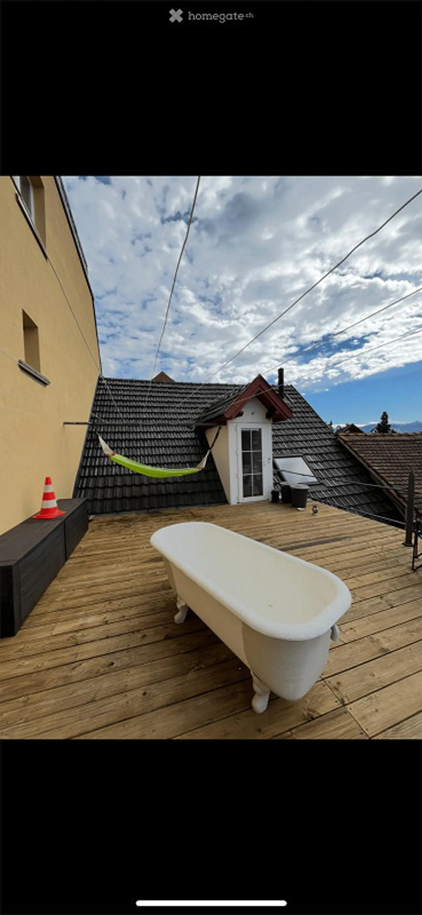 Moderne 3.5-Zimmer-Dachwohnung in Arbon mit Kamin und Balkon - Foto 5 von 7