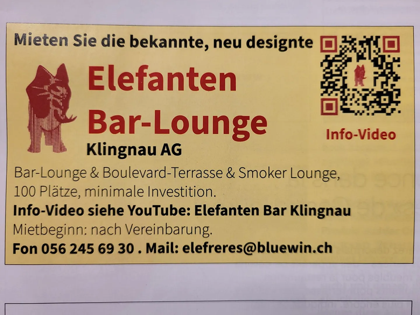 Neue Elefanten Bar / Lounge / Boulevard-Terasse bekannt & ertragreich - Foto 11 von 11