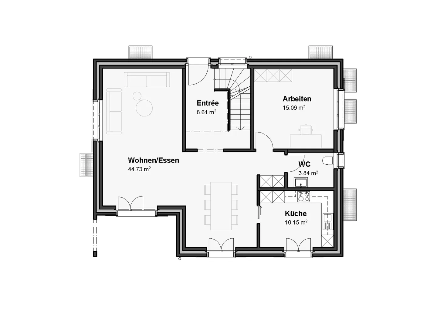 Geräumiges Einfamilienhaus in Limpach - Foto 12 von 13