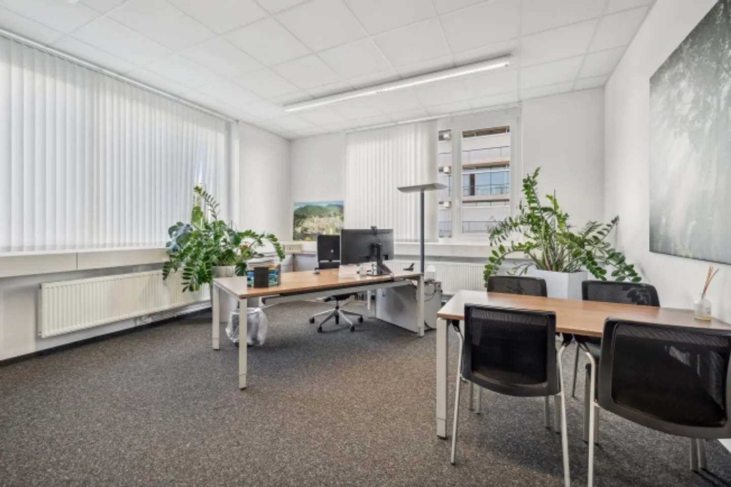 Espace de bureau agrandi dans la région des trois frontières avec une grande terrasse - Photo 3 sur 13