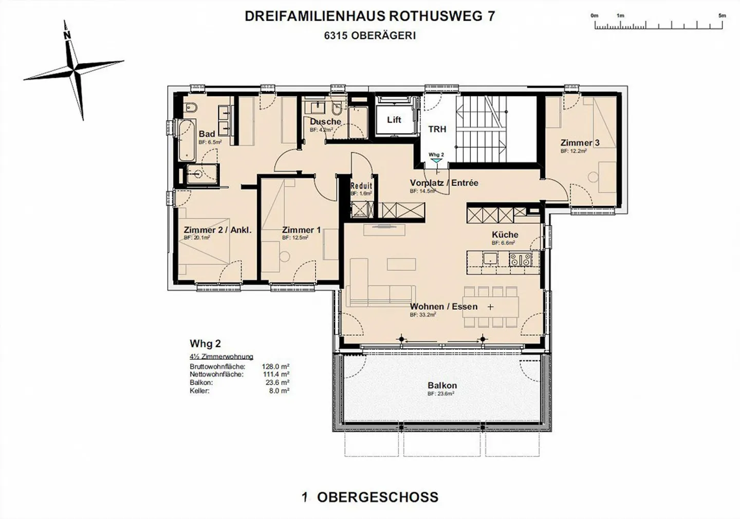 Neue 4½-Zimmer-Wohnung mit Seesicht - Foto 9 von 9