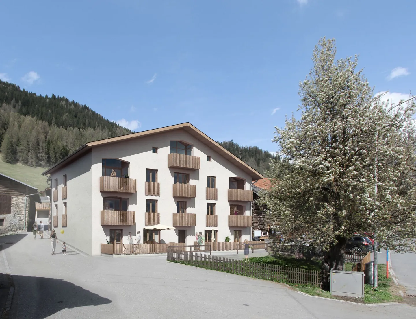 Nuovo progetto di costruzione a Lain vicino a Lenzerheide - Foto 1 di 12