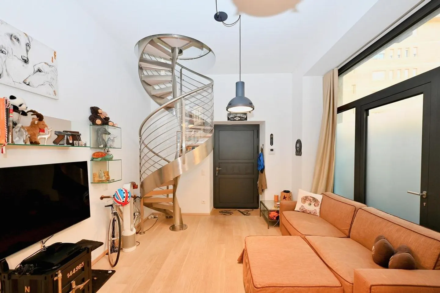 Raffiniertes Duplex-Apartment in Cassarate-Castagnola - Foto 3 von 18